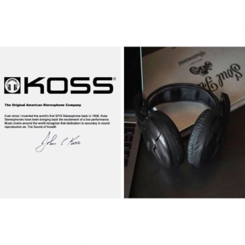 Koss UR20 Auriculares Profesionales Negros Koss UR20 Auriculares Profesionales Negros