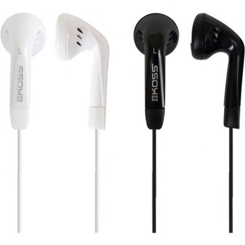 Koss KE7 Set 2 Auriculares con Cable Blanco/Negro Koss KE7 Set 2 Auriculares con Cable Blanco/Negro