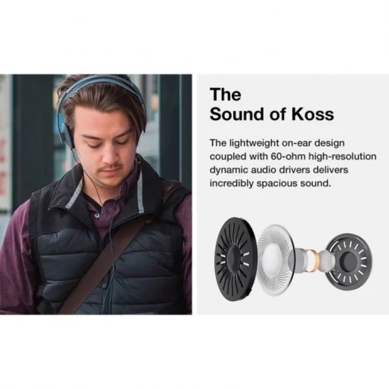 Koss KPH30i Auriculares con Micrófono Blancos