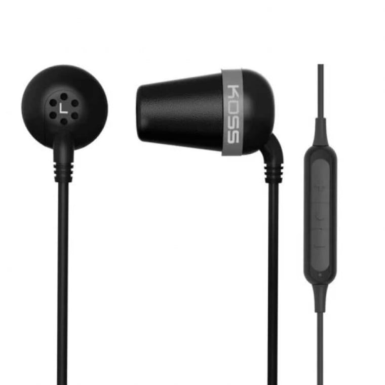 Koss Plug Wireless Auriculares Deportivos Bluetooth Negros