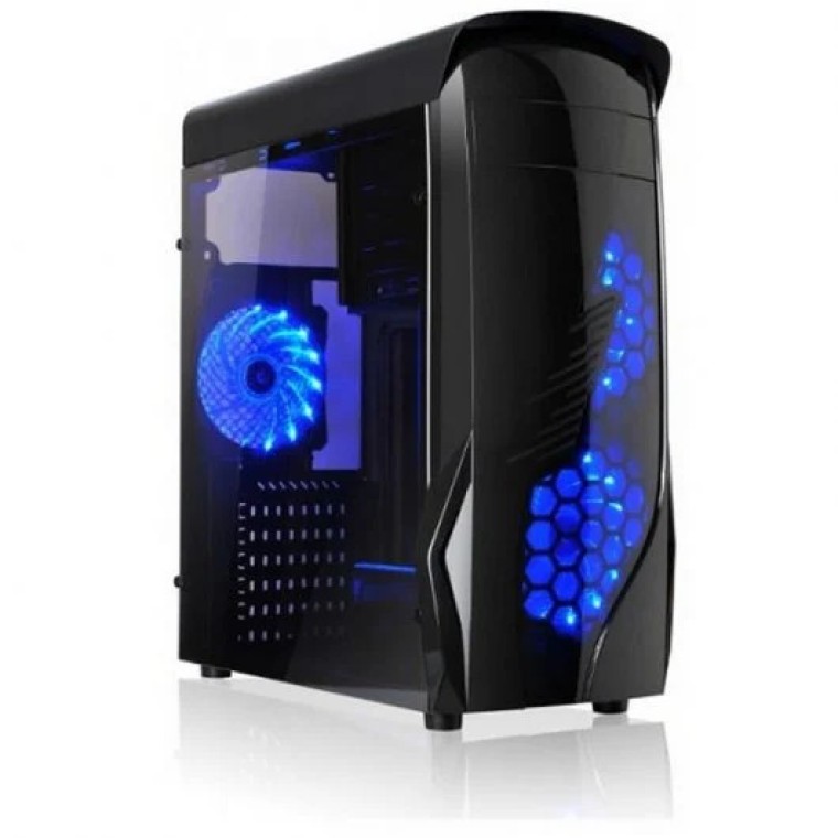 L-Link Kron Led Azul USB 3.0 con Ventana