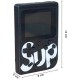 Klack K-sup Gamebox Mini Consola de Videojuegos Retro Negra