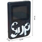 Klack K-sup Gamebox Mini Consola de Videojuegos Retro Negra