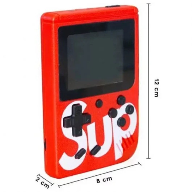 Klack K-sup Gamebox Mini Consola de Videojuegos Retro Roja