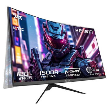 Monitor KTC H27S17 27" LED QHD 180Hz FreeSync Premium Curvo Monitor KTC H27S17 27" LED QHD 180Hz FreeSync Premium Curvo