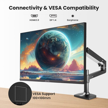 Monitor KTC KTC-H27T27 27" LED IPS QHD 100Hz FreeSync