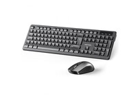 Teclado de membrana inalámbrico Vention KTD Layout ES combo con ratón 2.4GHz negro