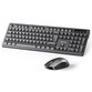 Teclado de membrana inalámbrico Vention KTD Layout ES combo con ratón 2.4GHz negro