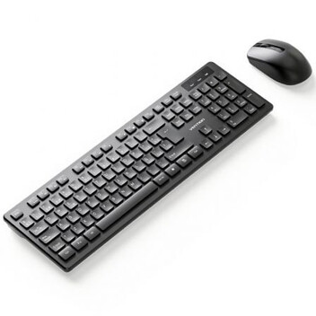 Teclado de membrana inalámbrico Vention KTD Layout ES combo con ratón 2.4GHz negro