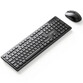 Teclado de membrana inalámbrico Vention KTD Layout ES combo con ratón 2.4GHz negro