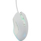 The G-Lab Kult Helium Ratón Gaming RGB 6400DPI Blanco
