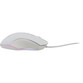 The G-Lab Kult Helium Ratón Gaming RGB 6400DPI Blanco