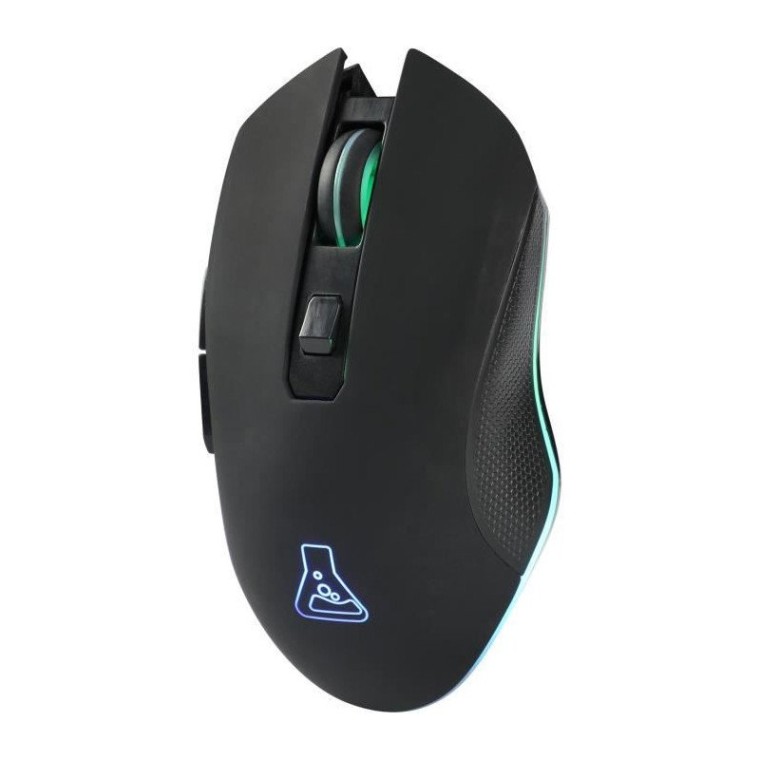 The G-Lab Kult Helium WL Ratón Gaming Inalámbrico RGB 3200 DPI Negro