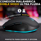 The G-Lab Kult Krypton Ratón Gaming Inalámbrico 6400DPI Negro