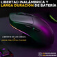 The G-Lab Kult Titanium Ratón Gaming Inalámbrico 12000DPI Negro