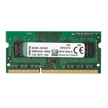 Kingston ValueRAM SO-DIMM DDR3L 1600 PC3-12800 4GB CL11 Kingston ValueRAM SO-DIMM DDR3L 1600 PC3-12800 4GB CL11