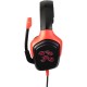 Konix Naruto Akatsuki Auriculares Gaming Multiplataforma Negro/Rojo