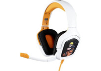 Konix Naruto Auriculares Gaming Multiplataforma Blanco/Naranja