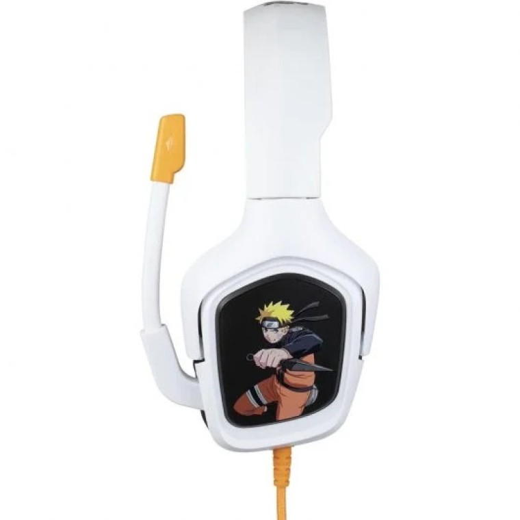 Konix Naruto Auriculares Gaming Multiplataforma Blanco/Naranja