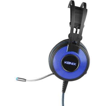 Konix Mythics PS-700 Auriculares Gaming 7.1 para PS4 Negro/Azul Konix Mythics PS-700 Auriculares Gaming 7.1 para PS4 Negro/Azul