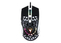 Konix Magic The Gathering Ratón Gaming Óptico RGB 10000 DPI Blanco/Negro