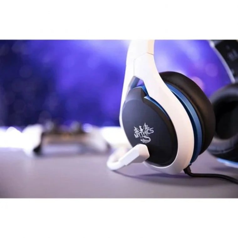 Konix Mythics Hyperion Auriculares Gaming para PS4/PS5 Blanco/Negro