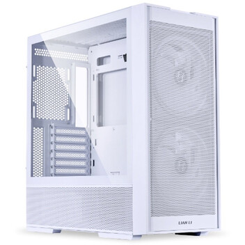 Torre PC Lian Li Lancool 206 Caja Atx Blanca Vidrio Templado
