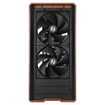 Torre PC Torre Lian Li Lancool LAN217X Negra Madera ATX Vidrio Templado Acero Midi Tower USB 3.2
