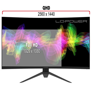 Monitor LC-Power LC-M27-QHD-165-C 27" LED VA QHD 165Hz FreeSync Curva