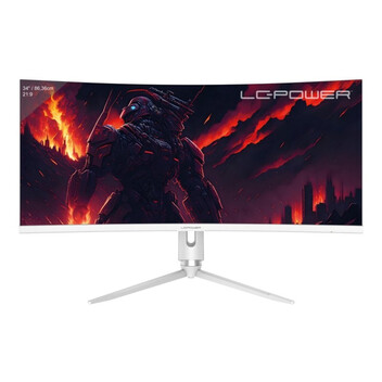 Monitor LC-Power LC-M34-Q-C-PRO 34" LED VA UltraWide QHD 165Hz FreeSync Curva