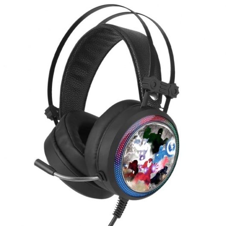 Marvel Vengadores 002 Auriculares Gaming Negros