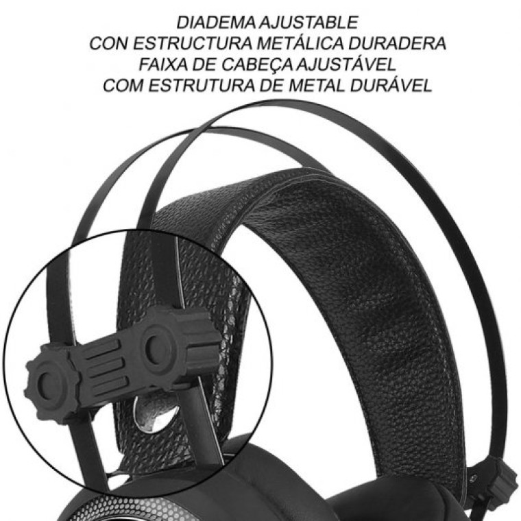 Marvel Vengadores 002 Auriculares Gaming Negros