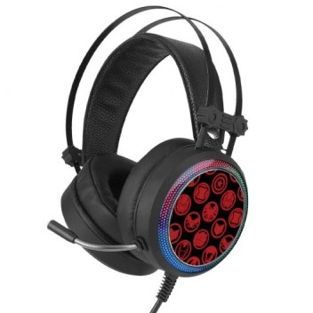 Marvel Vengadores 004 Auriculares Gaming 7.1 Negros Marvel Vengadores 004 Auriculares Gaming 7.1 Negros