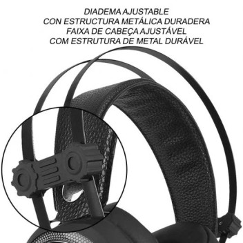 Marvel Vengadores 004 Auriculares Gaming 7.1 Negros Marvel Vengadores 004 Auriculares Gaming 7.1 Negros