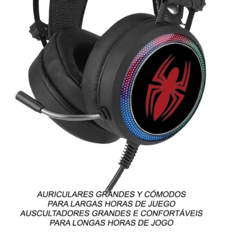 Marvel Auriculares Gaming 7.1 Hombre Araña 001