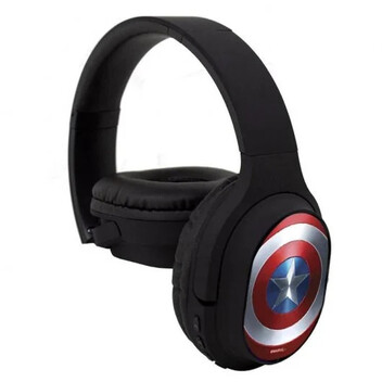 Marvel Auriculares Inalámbricos Capitán América 001 Negros Marvel Auriculares Inalámbricos Capitán América 001 Negros