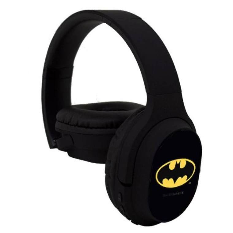 DC Comics Auriculares Inalámbricos Batman 002 Negros