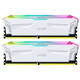 Memoria RAM Lexar ARES RGB DDR5 6400Mhz 32GB 2x16GB CL32 Blanco