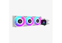 Refrigeración líquida Hiditec LQ360 Blanco ARGB 360mm 3 Ventiladores PWM FDB 340W