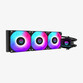 Refrigeración líquida Hiditec LQ360 360mm 3 ventiladores ARGB PWM aluminio/cobre Refrigeración líquida Hiditec LQ360 360mm 3 ventiladores ARGB PWM aluminio/cobre