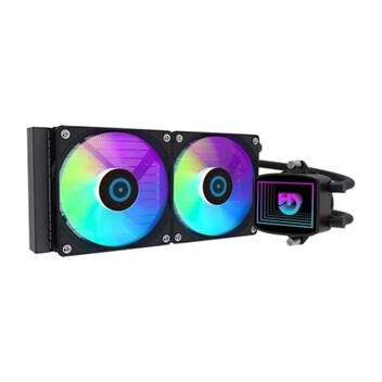 Refrigeración Líquida Hiditec LQ240 ARGB 240mm 2 Ventiladores PWM Aluminio Teflón