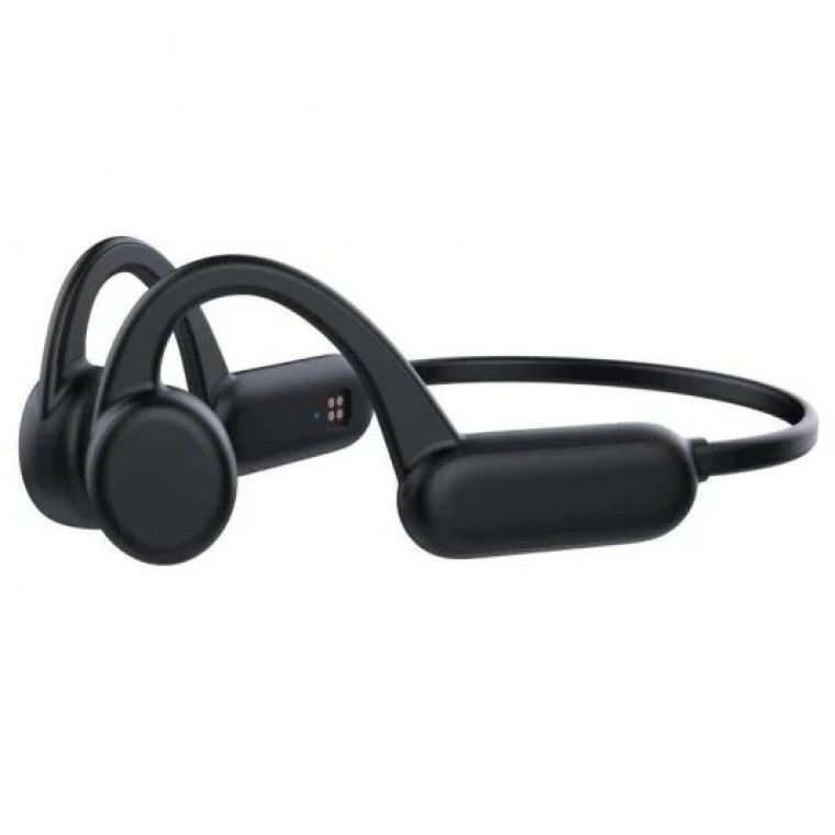 Leotec True Bone Conduction Auriculares Deportivos IPX8 32GB Negros