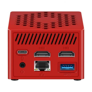 Leotec MiniPC Intel N100/8GB/128GB SSD Rojo Leotec MiniPC Intel N100/8GB/128GB SSD Rojo