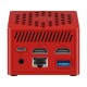 Leotec MiniPC Intel N100/8GB/128GB SSD Rojo