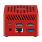 Leotec MiniPC Intel N100/8GB/128GB SSD Rojo Leotec MiniPC Intel N100/8GB/128GB SSD Rojo