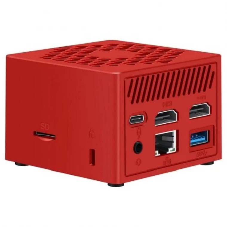 Leotec MiniPC Intel N100/8GB/128GB SSD Rojo