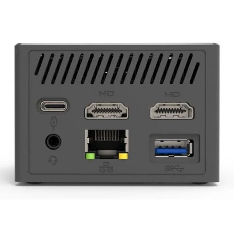 Leotec MiniPC Intel N100/12GB/256GB SSD Gris