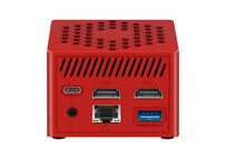 Leotec MiniPC Intel N100/12GB/256GB M.2 Rojo