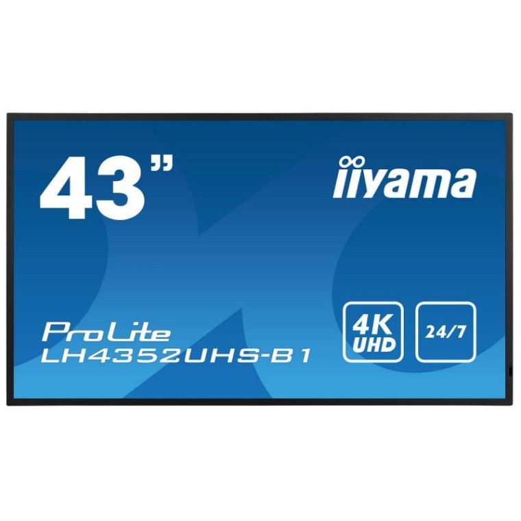 Iiyama ProLite LH4352UHS-B1 42.5" LED IPS UltraHD 4K