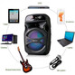 Lauson LLX34 Altavoz Bluetooth con Karaoke 20W Negro Lauson LLX34 Altavoz Bluetooth con Karaoke 20W Negro